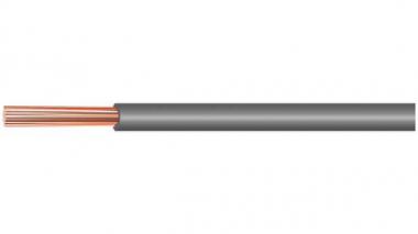 Fil de câblage, 0.96mm², gris Toron en cuivre argenté PTFE, 5857 SL005 