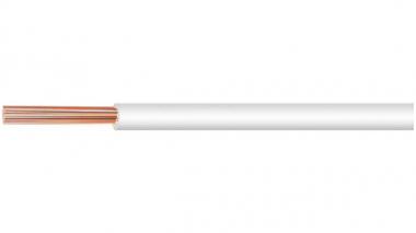 Fil de câblage, 0.96mm², blanc Toron en cuivre argenté PTFE, 5857 WH005 