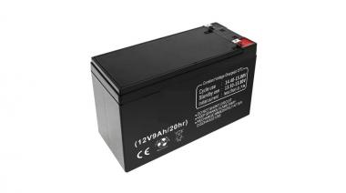 Batterie rechargeable, Plomb-Acide, 12V, 9Ah, Borne à lame, 4.8mm 