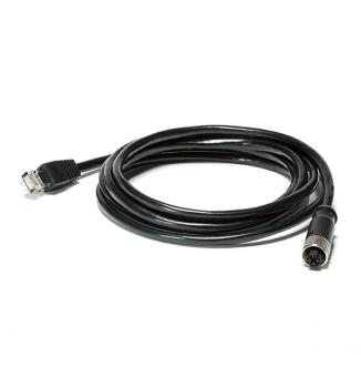 Câble Ethernet M12 vers RJ45, 2m 