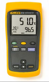 Thermomètre numérique simple entrée Fluke 51 II 