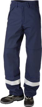 Pantalon de travail, ANTIFLAME / ANTISTATIC, classe 1, 12001 marine/bleu roi 