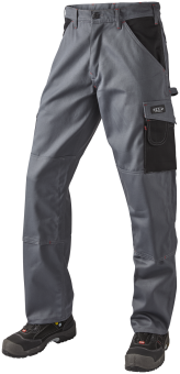 Pantalon de travail, SUPER COLOR, 9206, Gris/Noir 