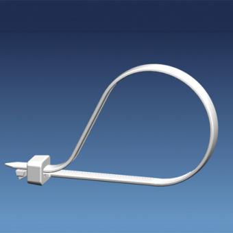 Sta-Strap-Kabelbinder, lösbar, mittlerer Querschnitt, 206mm, PA 6,6, weiß, 100 Stk. 