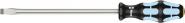 3334 Tournevis pour vis à fente, acier inoxydable, 1.6 x 10 x 200 mm 