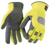 2242 Gant haute visibilité hiver Scotchlite®, jaune/gris 