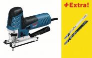 Professionelles Set: Stichsäge GST 150 CE Professional + 35-tlg. Blätter-Set in L-BOXX 