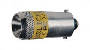 Signallampe LED BA9sL 24 VDC, 911M 02 2415 WS 