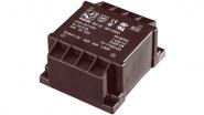 Transformateur cartes de pour circuits imprimés 40VA 12 VAC (2x), UI 481 0003 