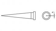 Lötspitze konisch, Langform, 0.2mm, LT 1L 