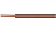 Toron, SiliCon-Free, 0.75mm², brun Copper Strand Bare, Fine-Fil PVC, 29100ROL 