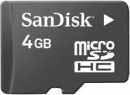 Carte mémoire SDHC 4GB (EXX, T6XX, T10XX, GF3XX) 
