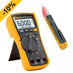 Echteffektiv-Multimeter FLUKE 115 mit Wechselspannungsprüfer 1AC-II GRATIS 