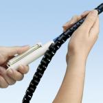 Gaine pour faisceau Pan-Wrap Split Harness Wrap, 25,4mm x 30,5m, polyéthylène, noir 
