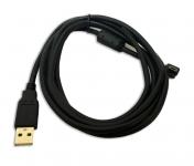 Câble USB mini-USB plaqué Or pour DM32 _ DM340 